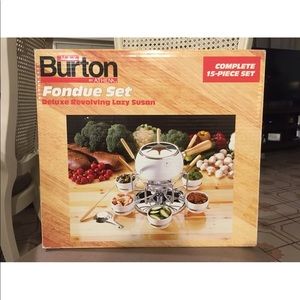 New Max Burton 15-Piece Deluxe Fondue Set